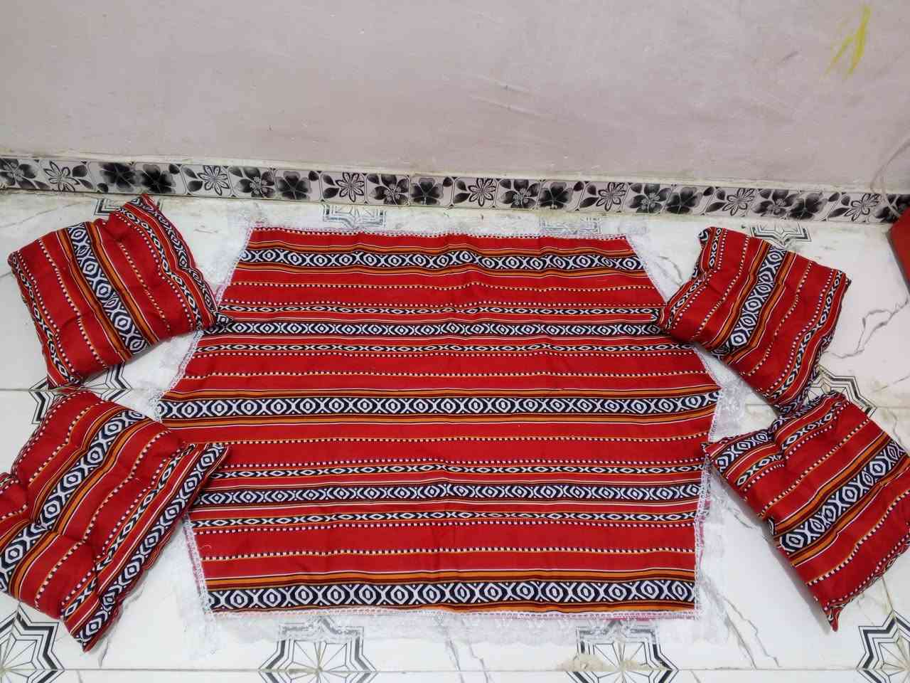 جلسة عربية ترهم للعيد والى رمضان وكذلك السفرات وي الاهل وكديكور أيضا 🔥🔥
متكونه من 1-مفرش 2- كيس كرزات عدد ثنين🔥
السعر 10 الاف فقط ❤️🔥
الحجز أو الاستفسار ع الخاص
يتوفر خدمة توصيل لجميع المحافظات


**إذا كنت صاحب هذا الإعلان وتريد حذفه لأي سبب، رجاءا أرسل رسالة إلى الدعم الفني**