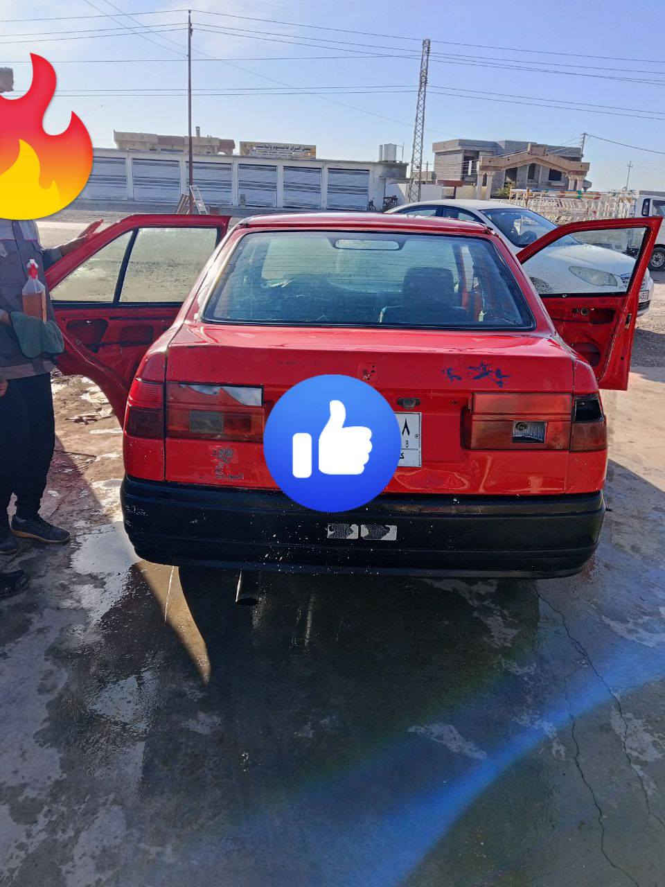 بعد السلام سياره كما واضح بصوره نوعيته سيات
رقم كركوك الماني شرط التحويل 
بيه كيبون بانزين 50لتر
كير محرك شرط
السعر13 ورقه وبيها مجال للشراي 
مكاني ناحية العباسي 
رقم 
***********
