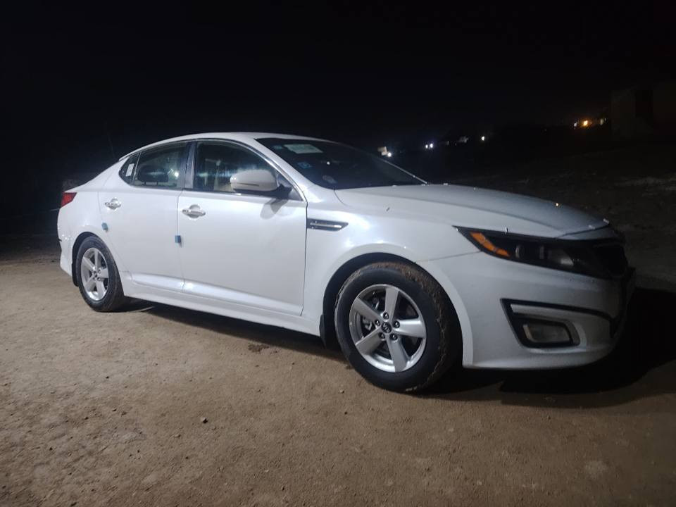 بيع مستعجل كيا اوبتيما موديل 2015 حره وارد امريكي فول مواصفات بيها بنيد وجاملغ وباب تبديل محرك كير مكينه حداده تخم تاير كفاله اسعر 117  مكان الناصريه الغراف ***********

