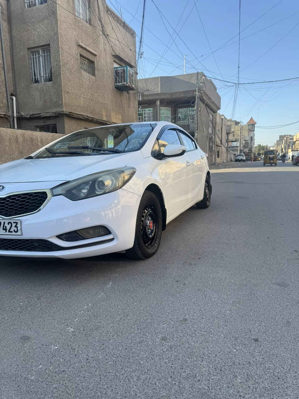 كيا سيراتو 2014 خليجي رقم سليمانية انكليزي سنوية لحد 2027 باسمي تحويل مباشر هزة جديدة محرك 1600دوش المرغوب 

بيه قطعتين صبغ فقط بدون دواخل جاملغ خلفي جه السايق وباب عكس السايق الخلفي فقط وشخط بسيط بلقمارة 

كير ومحرك جيد جدا تبريد ثلج تايرات وصدر جدد واي نقص مابيهه رايدهه 108 وبيهه مجال مكاني حي الجوادين 

***********
