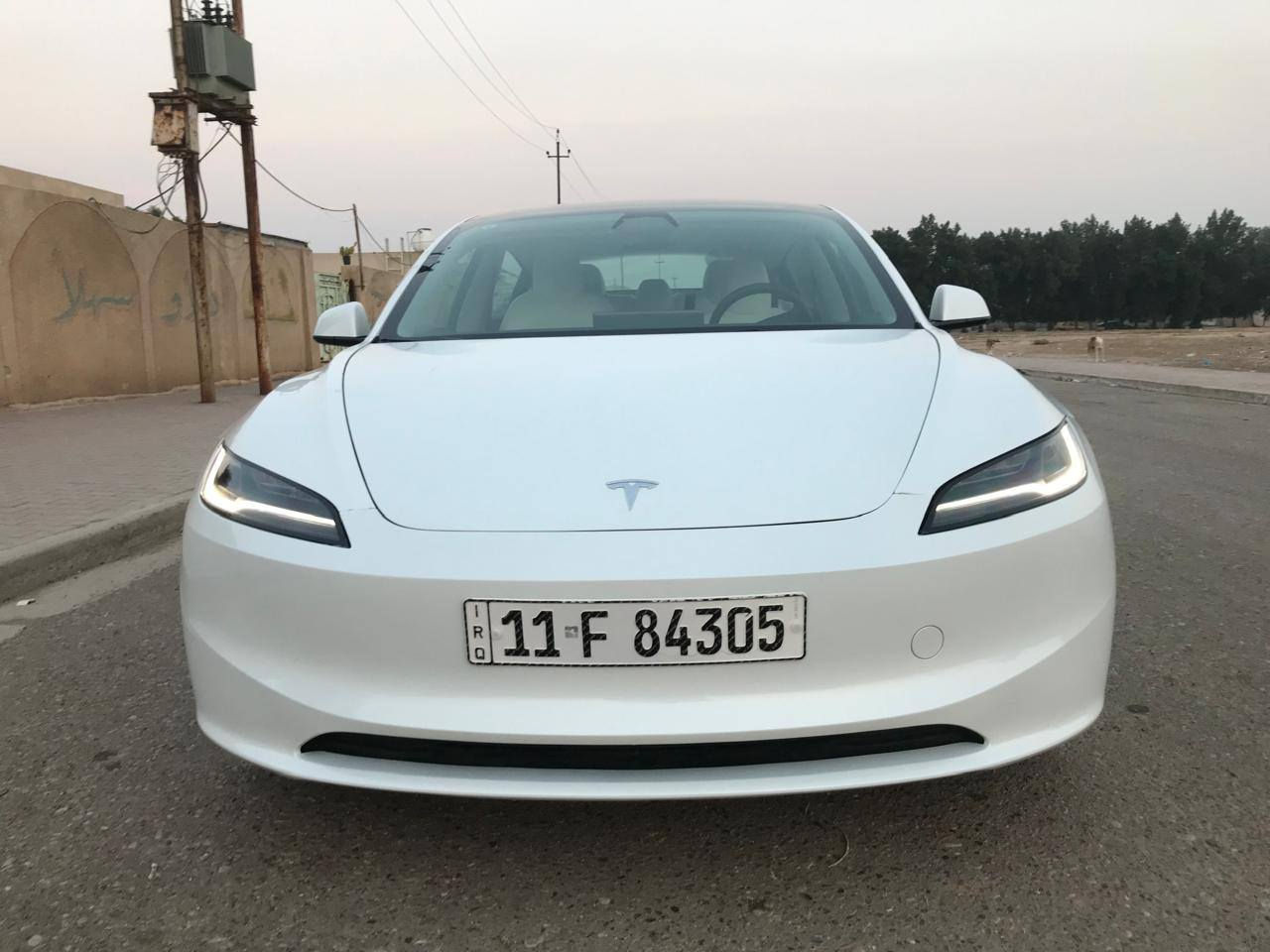 تسلا مودل 3 موديل 2025 long range دبل ماطور 
معروف هذا الشكل الجديد 

💎 ســعــر ✅ ::  الــرد تلقائي 📮

فول مواصفات وزجاج الابواب الأصلي 
مامبدل مكاني بغداد 

رقم التواصل ::: ***********
‭
