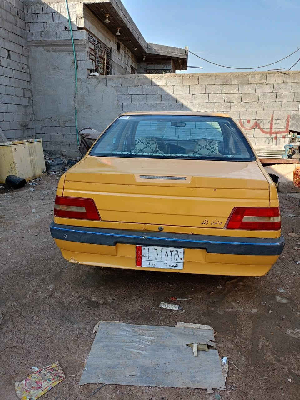 سلام عليكم ورحمة الله وبركاته سياره بيجو ٤٠٠٥مكاني بصره ابو الخصيب ابو الجوزي 
***********
