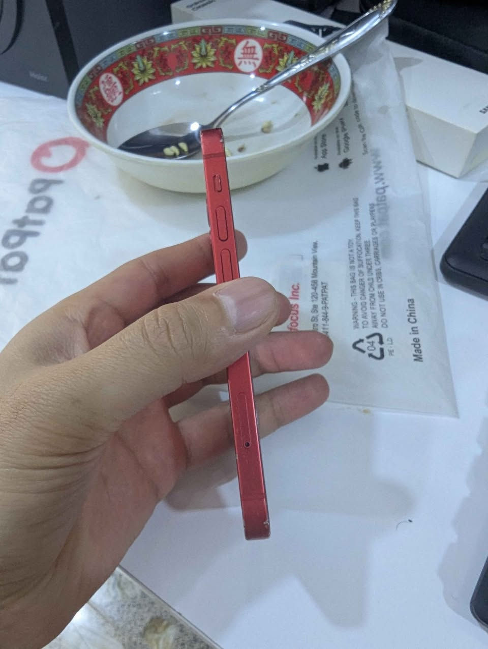 ايفون 12 ميني ذاكرة 64 فقط بي هاي المكانات بالشاشة ماشر عليها بالاحمر بصعوبة تلمس وسماعة جوة واكفة 
(فيس ايدي شغال وبالحاسبة يطلع كلة بلادي)
 باقي التفاصيل بالصور سعرة 200 مكاني بغداد بغداد, العراق


**إذا كنت صاحب هذا الإعلان وتريد حذفه لأي سبب، رجاءا أرسل رسالة إلى الدعم الفني**