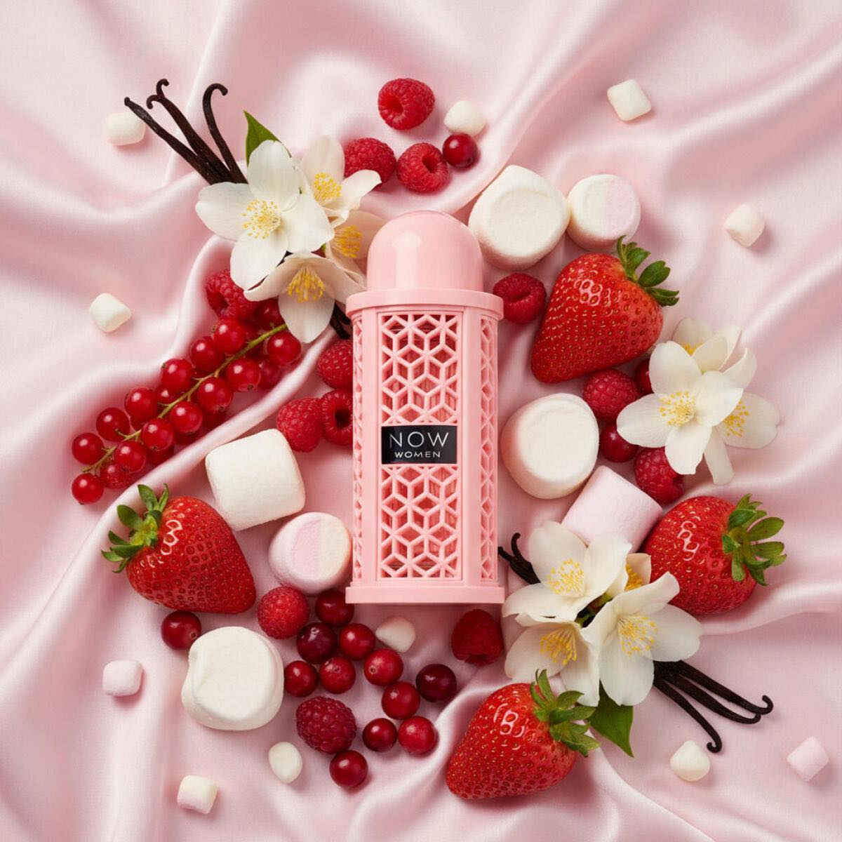 عطر ناو الوردي من لطافه الأصلي NOW WOMEN🍭🧁💗
عطر ناو النسائي أنثـوي بشكل لايوصف 🎀
 مقدمة العطر الفواكه الحمراء والبرتقال قلب العطر الخطمي, زنابق الوادي و الياسمين قاعدة العطر تتكون من الفانيليا والطحالب والمسك.... 
ثباتيـة 24 ساعـة 
تگدرين تستخدمي للمناسبات او تستخدمي للدوام 💖🎀
الي تحب تخلي عطر والكل يسألونها
شنو هذا العطر 😍😍
انصحهـا بهذا العطـر من NOW. 
 عطر نسائي فاكـهـي🥹
الأصلي من لطافه 💯💯💯💯
متوفر توصيل .


**إذا كنت صاحب هذا الإعلان وتريد حذفه لأي سبب، رجاءا أرسل رسالة إلى الدعم الفني**