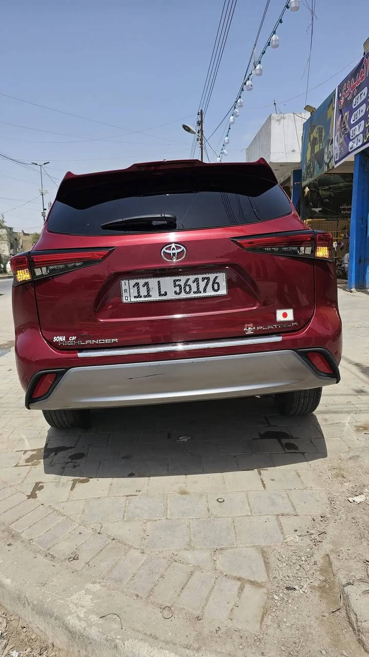 بسم لله ما شاء الله 🤲
تم عرض الوصول الجديد هايلاندر بلاتينيوم  🔥VIP

رقم السيارة :  رقم بغداد
موقع السيارة :بغداد
نوع السيارة: هايلاندر 
موديل: 2023
المسافة المقطوعة: 40.000 ميل 
حجم محرك 2.4
بانزين 
مواصفات: بلاتينيوم فول للأخير VIP 
 
بصمة 
بصمة ابواب 
كشنات جلد 
كشنات خزن كهربائي 
كشنات تدفئة وتبريد 
كشنات خلفيه تدفئة 
بانوراما 
بريك كهربائي 
اوتو ستوب 
وضعيات قيادة درايف مود سبورت .نورمال .ايكو 

مانع انزلاق 
Snow ثلج 
ستائر خلفية
صندوك كهربائي + جلاق 🦶🏻
بلاجيكتور 
رادار نقطة عمياء 
رادار خروج عن المسار 
رادار مانع تصادم امامي 
لايت زينون 
داتشو 
مقاعد صف صالث 
ايشاير مري 
شاحن وايرلس 
دشبول والأبواب مطعم بالفورميك 
شاشة كبيرة 
كاميرا 360  . 5 كاميرات 
سستم سماعات JBL
حساسات اماميه خلفيه 

ملاحظات: حادث السيارة مبدل بنيد ومصبوغ وكذلك خشم الجاملغ دعامية نفس اللون 
وكذلك الايرباك راجع سستم بلادي 
للأستفسار 
***********
***********
