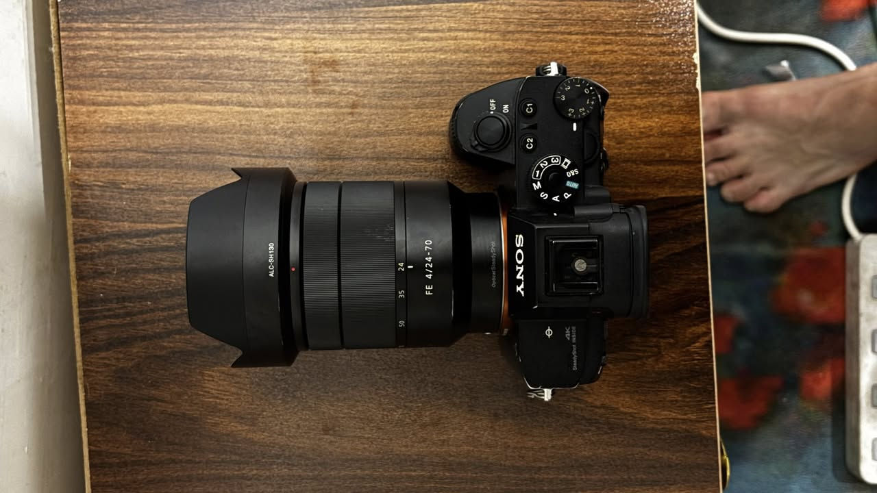 كامرة سوني A7riii مع عدسة 24-70
العدسة مكاني بصرة السعر مليونين قفل***********
