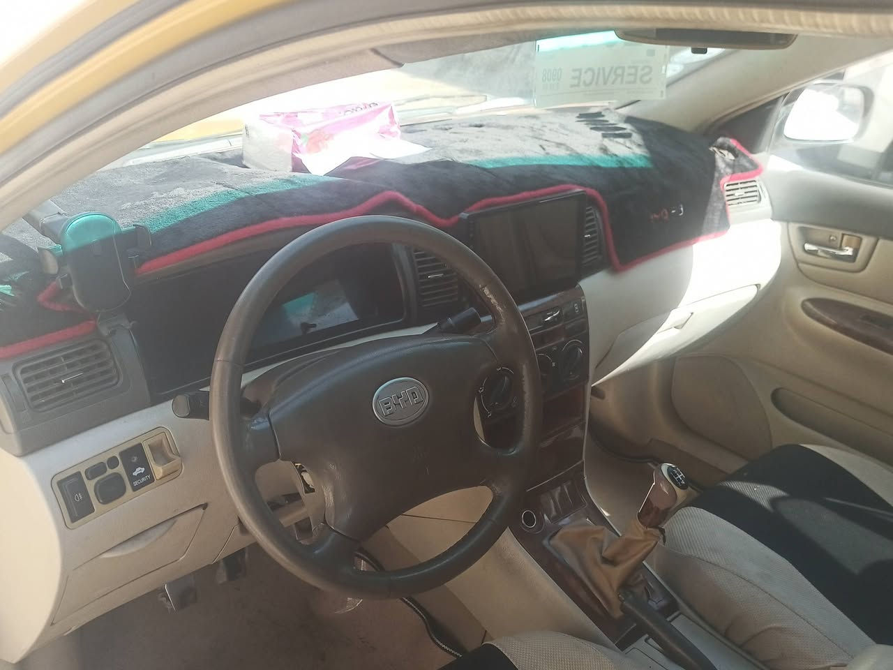 السلام عليكم بي واي دي f3 2011
بغداد البياع 
مكينه مكفولة 
كير مكفول 
شواصي مكفوله 
هذني كلهن اكفلهن الك وين ميعجبج روح افحص
تبريد بدلت منضومه كامله ثلج التبريد
السعر 40 وبيها مجال قليل حك الجية 
***********  واتساب والخط يشتغل
