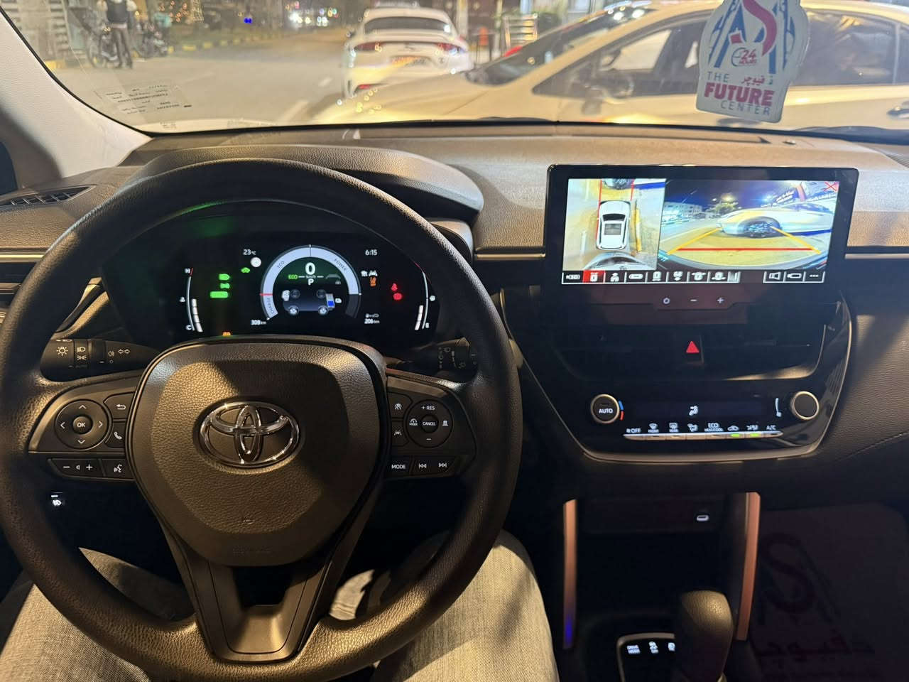 سلام عليكم 
كورلا كروز هايبرد 2025
السياره زيرو زيرو بعده وضع شركه ماشيه 300 كيلو
فول مواصفات 
كامره 360 درجه 
سلايد 
كامره دواره 
حساسات 
رادار امامي 
مانع تصادم 
مود درايف 
كشنات جلد ومال سايق كهرباء 
مكاني الكراده 52 
او الجادريه
السعر 195 وبيه مجال بسيط 
علمآ سعر الزيرو 30 مليون 
***********
