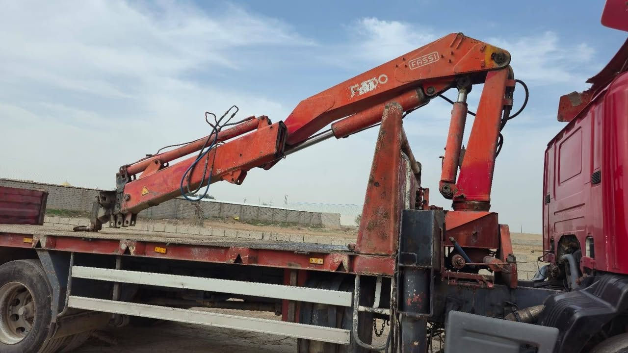 جهاز كرين هياب ٨ طن ٥ سلايت ٢ هيدروليك و٣ يدوي  بي كسر ومصلح يرادله ترتيب مكانه عامرية الفلوجه السعر ٦٠ ورقه  ***********
