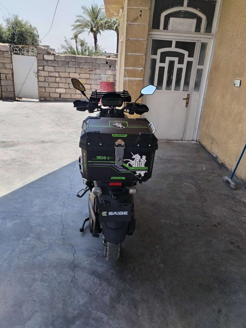 دراجه شحن
اباجي
زيرو
تمشيك 80كيلو بل شحنه الوحده
6 بطاريات دبل مصطره أكبر حجم
3سرع تمش ي90 حقيقي
موصفات هواي بيهه
مكان تاجي منشأ نصر
***********
السعر 1100
زيرو جديد
