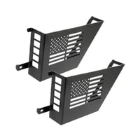 هذه عبارة عن صناديق تخزين جانبية للأبواب من الألومنيوم الأسود لسيارة ج...