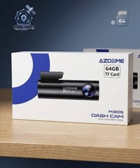 داش كام AZDOME • 4K أمامية • GPS