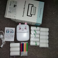 طابعة حرارية • علبة ألوان هدية