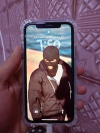 ايفون 11 عادي شباب جهاز ما بي اي شي جهاز ما مفتوح  بطاريه 81 كامل ملحق...