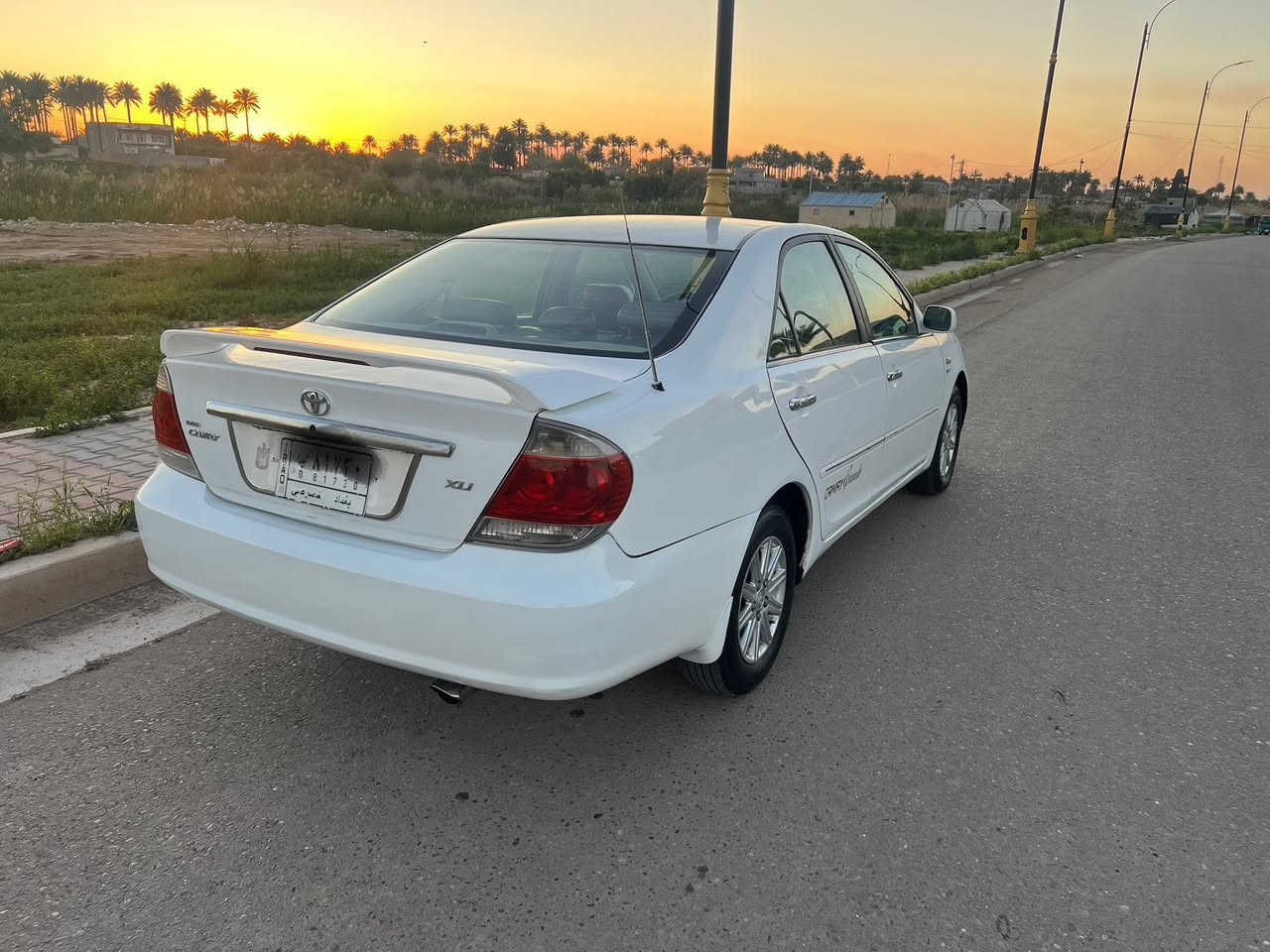 السلام عليكم للبيع كامري خليجي 2006محرك 4سلندر رقم بغداد مشروع وطني كير محرك تبريد مكفول سياره جاهزه خير من الله بيه صبغ قطعتين بدون دكت جاكوج سابقن السياره مكفوله اني صبغت القطعتين سبب شخوط وعندي الصور من صبغتهن السونار موجود ويه الصور السعر 105وبيه مجال مكان السياره صلاح الدين الضلوعيه معلومات اكثر اتصل ***********
