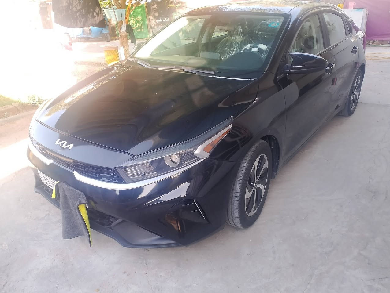 كيا فورتي موديل 23رقم بغداد محرك 2000دوش
وارد امريكي السيارة كفالة فقط دعامية أمامية بأمريكا
تبريد ثلج تحكم استيرن رادارات بغداد مدينة الصدر 
السعر 160رقم الهاتف ***********

