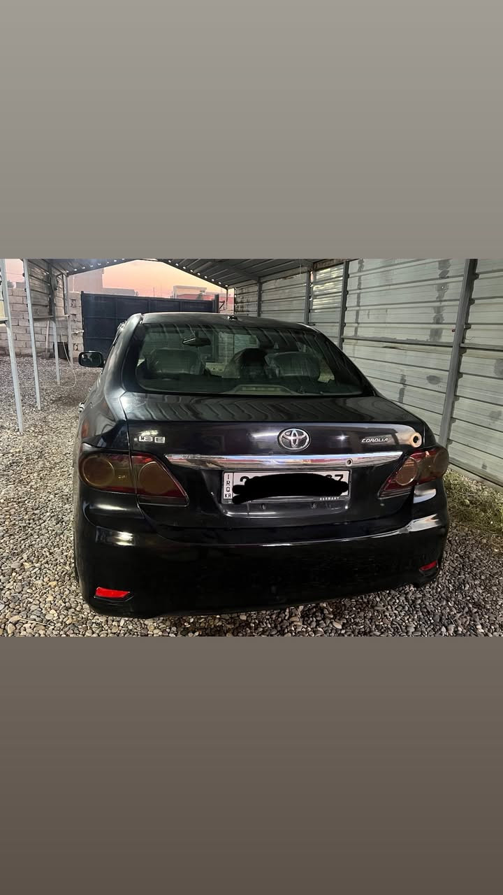 الــسلام عليكم
كورلا 2009 امريكي لـون اسود 

 محرك 18 

بيها 3 قطع وابيعه حزام ورقم دولي اربيل بسمي

السعر (100) وبيها مجال قليل جدا

المكان الشرقاط 

الرقم ***********
