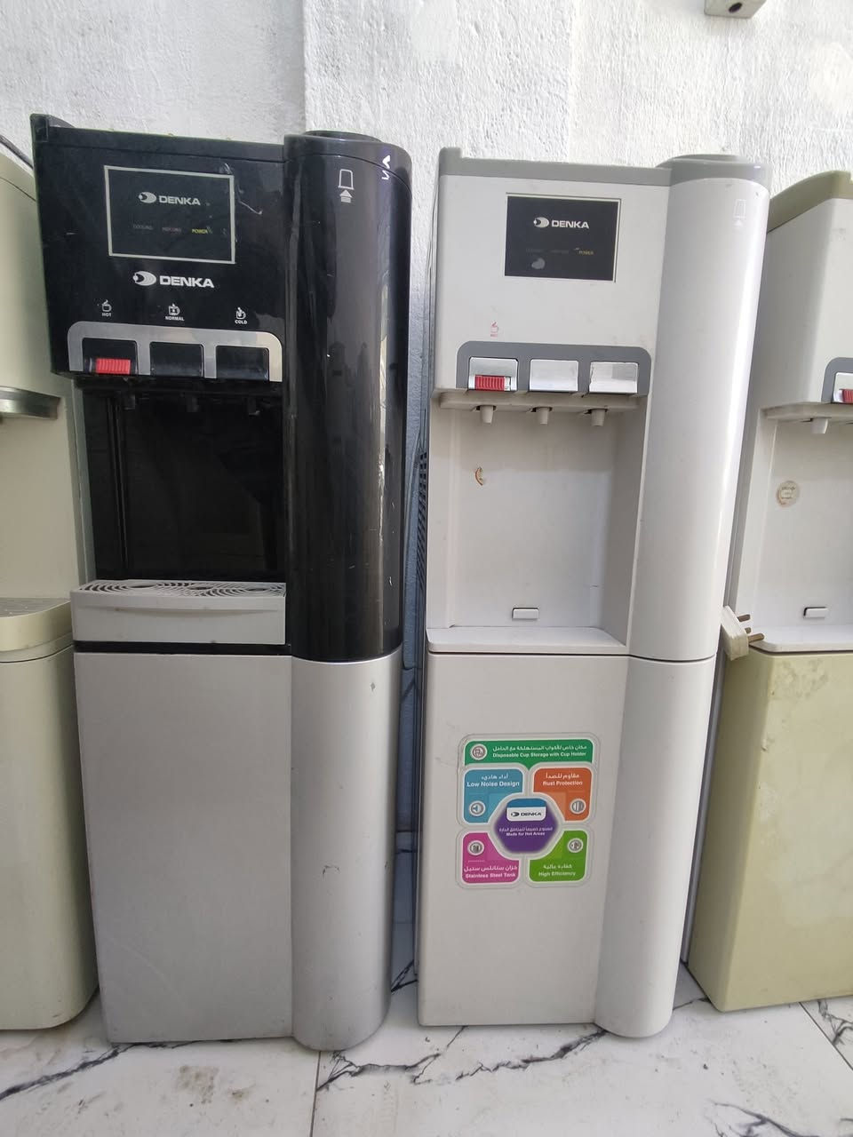 سلام عليكم متوفر برادات مي كله شغال عل فحص حار وبارد كل واحد وسعر مكان كربلاء حي العسكري سوق العابد 

 ***********
