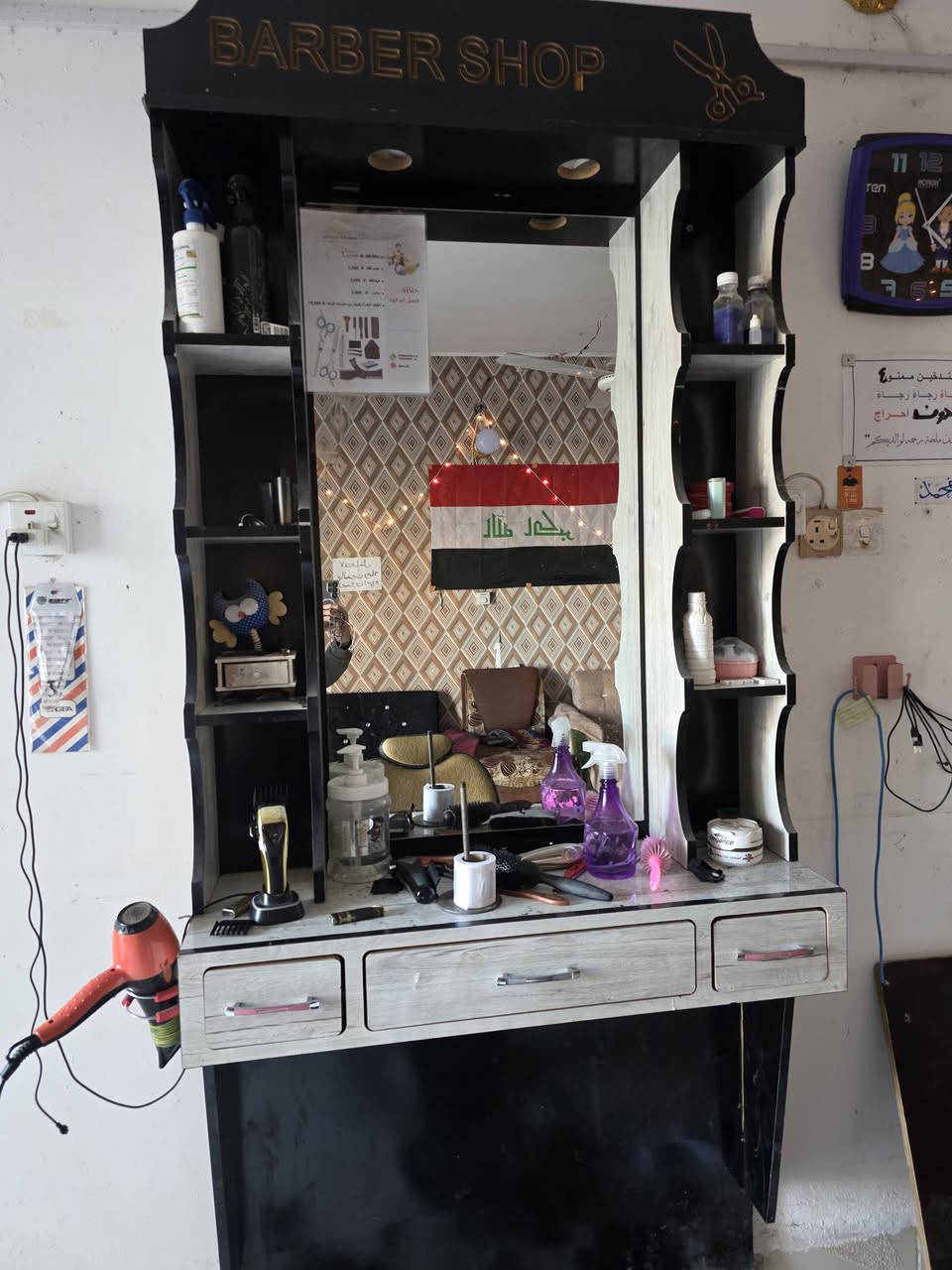 ميوزة حلاقة
ميوزة حلاقة للبيع مع باترينه السعر الكامل 450 وبيهن مجال الشراي يتصل على هذا الرقم ***********
مكاني الخالدية ابو فليس
