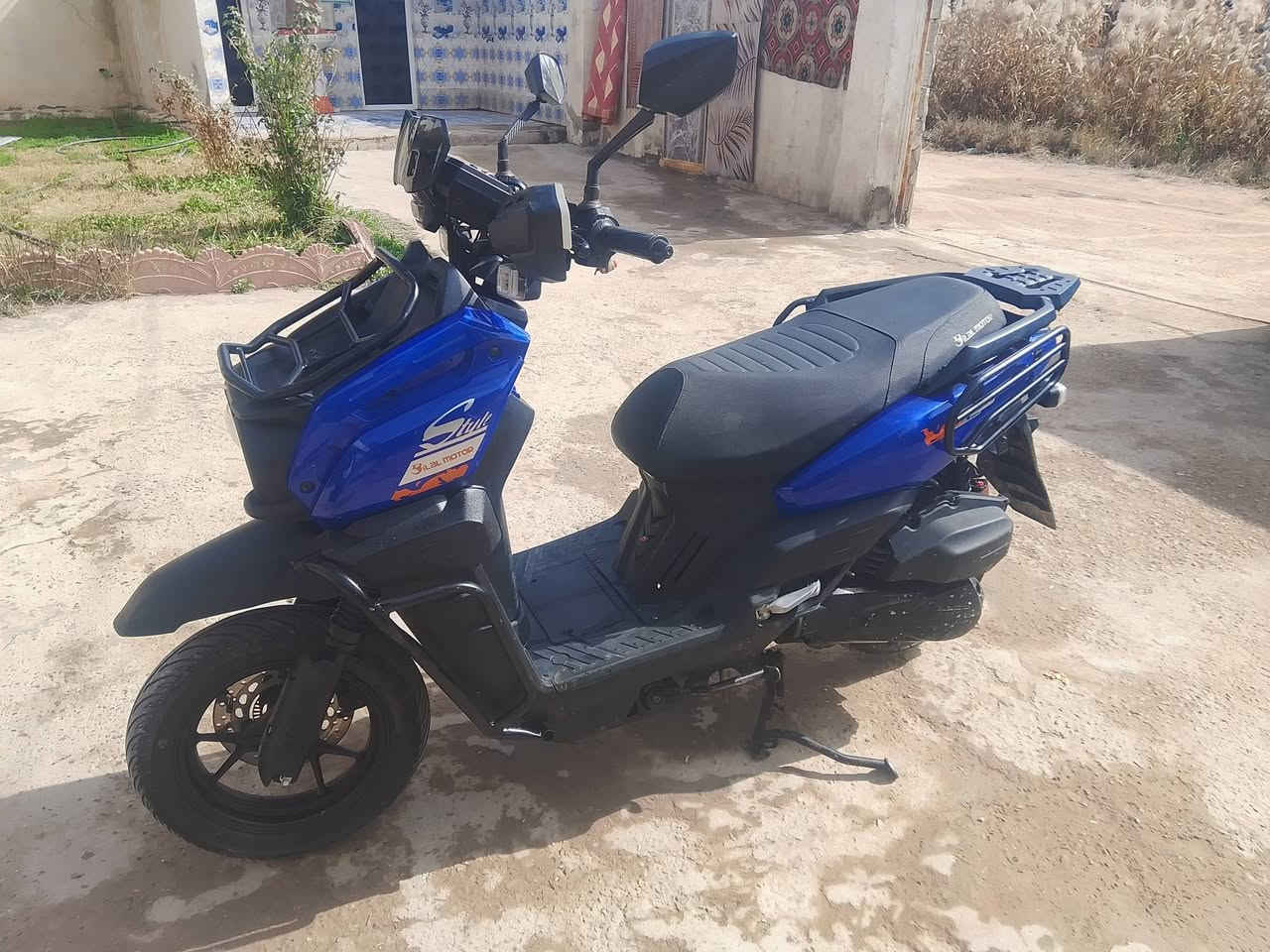 سلام عليكم دراجة اباجي للبيع موديل 2024بانزين دراجة كاملة وحلوه السعر 600وبها مجال مكاني كربلاء للستفسار ***********
