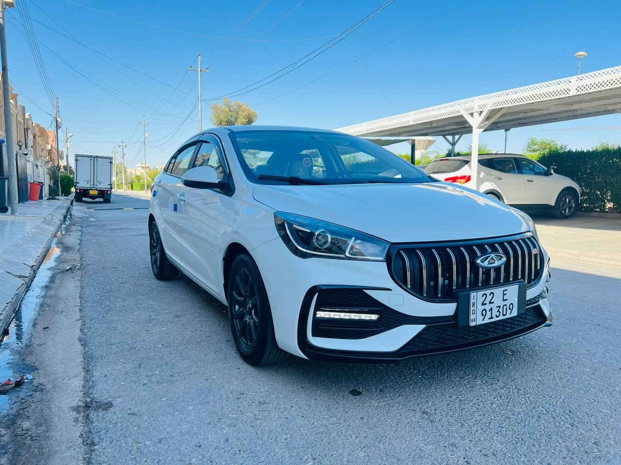 شيري اريزو 5موديل 2024 رقم اربيل باسمي ماشيه 19ونص مواصفاتها معروفه شاشه كامره خلفيه حساسات خلفيه اوتمومات كير السياره حلوه بيها اظافات نشره داخليه السعر 105$وبيها مجال بسيط للمعلومات الاتصال ***********
