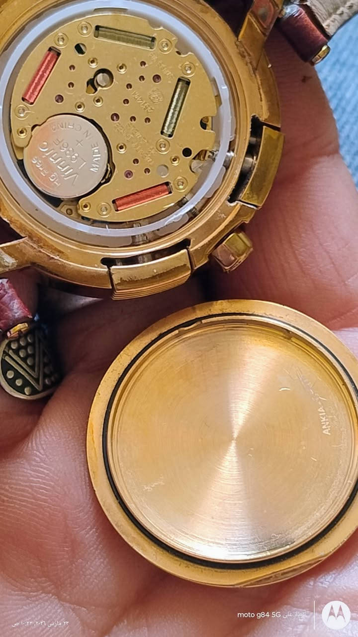 @إشارة ماركو ڤالنتينو
دوبليه روز جولد ٢٠مايكرون
كرونو جراف مينا مطعمه دهب
اوستيك جلد طبيعي طاووس
زطاج ياقوت ضد الخدش
ماكينا إتا ٢٥١٥ بطاريه ڤي 
قفل الاويتسك لمتد سهل الغلق
المهتم بيع مباشر ٥٠٠٠


**إذا كنت صاحب هذا الإعلان وتريد حذفه لأي سبب، رجاءا أرسل رسالة إلى الدعم الفني**