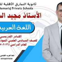 مدرس لغة عربية • مجيد شهاب السليم • ثانوية النمارق