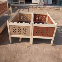 سرير أطفال • خشب عراقي • توصيل