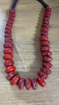 مرجان طبيعي • خام غير مصقول • خواتم اساور قلادة