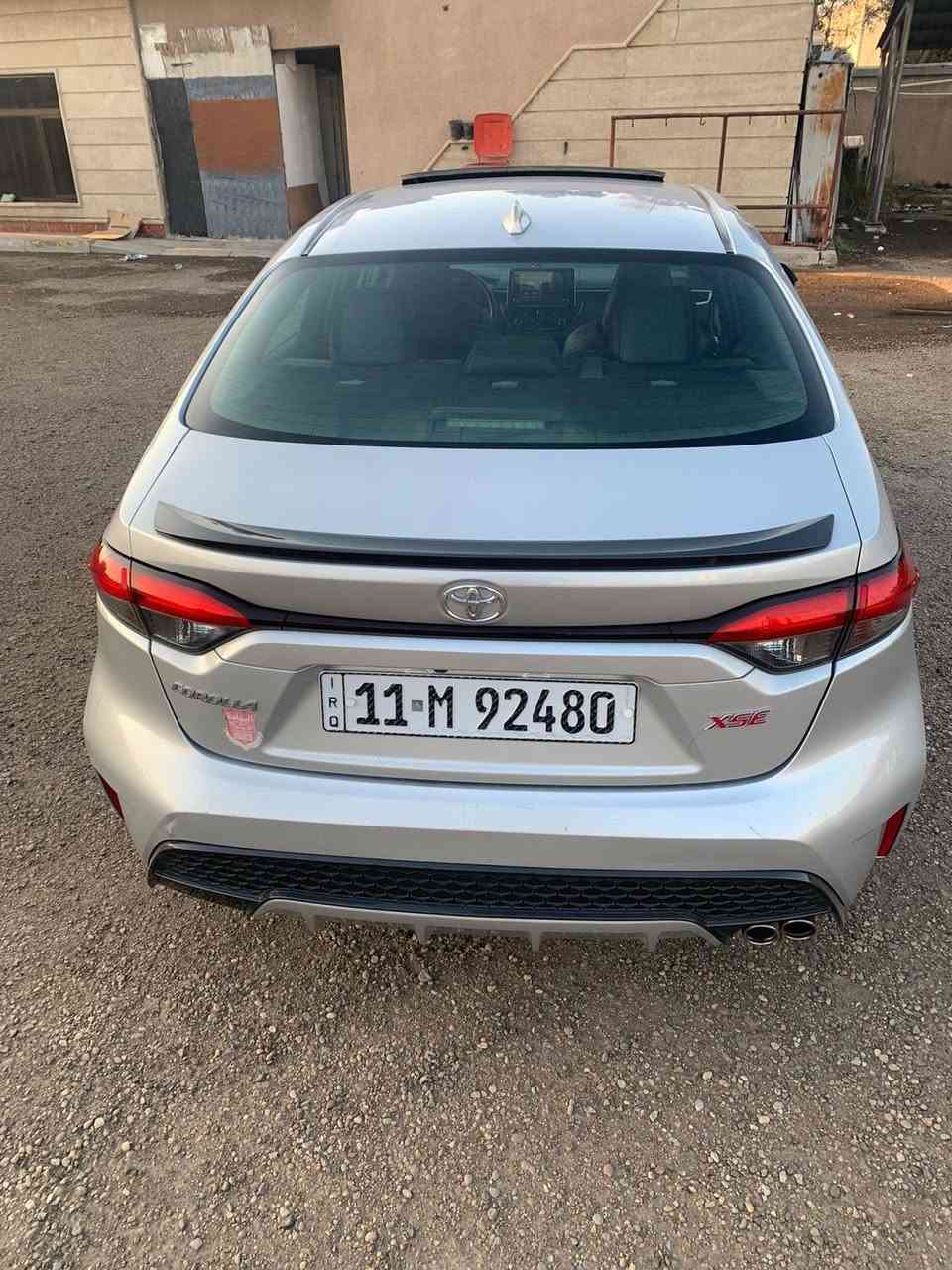 سلام عليكم عندي كورلا للبيع موديل ٢٠٢٠وارد أمريكي سياره فول موصفات بصمه وفتحه بصمت صندوك كشنات كهرباي كشنات جلد وهيتر رادرات اماميه وخلفيه تحديد مسار شفتات ستيرن سياره فول واحد عله واحد ماشيه ١٤٥ سياره بيه بنيد وجاملغ السعر ١٢٨وبيه مجال العنوان بغداد رقم الهاتف ***********للبيع أو مراوس
