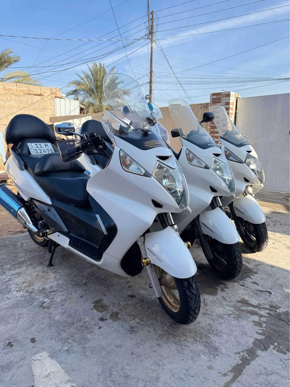 تحيه حب واحترام❤️🎖️لعشاق القطع المميزه ✅راح انزلكم مقاطع توضيحيه علا كل الدراجات علماً(كل الدراجات لعندي حالين من جيتي وقديم 400&600 كلهن مرقمات بسمي شرط الهزه تحويل ثاني يوم )
الاستفسار اكثر اخوكم وخادمكم مرتضى الشبلاوي *********** بغداد, العراق
