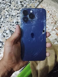 آيفون ١٤ برو ماكس • بطاريه ٨١٪ • الضهر مكسور