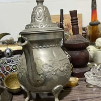 أباريق مغربيه • نحاس مطلي فضه • نقش يدوي