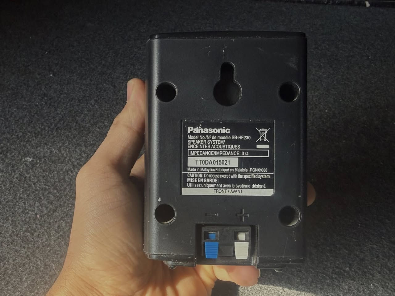 سستم صوت بانوسونك اصلي شرط ضايع الريموت ويا 5 سماعات حجم ثقيل وكوالتي عالي وجودة صوت تخبل حاولت اصور صوتهن بس ما طالع استحقاقهن بالفيديو صوتهن كلش عالي بالنسبة لحجمهن السعر 30 الف مع التوصيل


**إذا كنت صاحب هذا الإعلان وتريد حذفه لأي سبب، رجاءا أرسل رسالة إلى الدعم الفني**