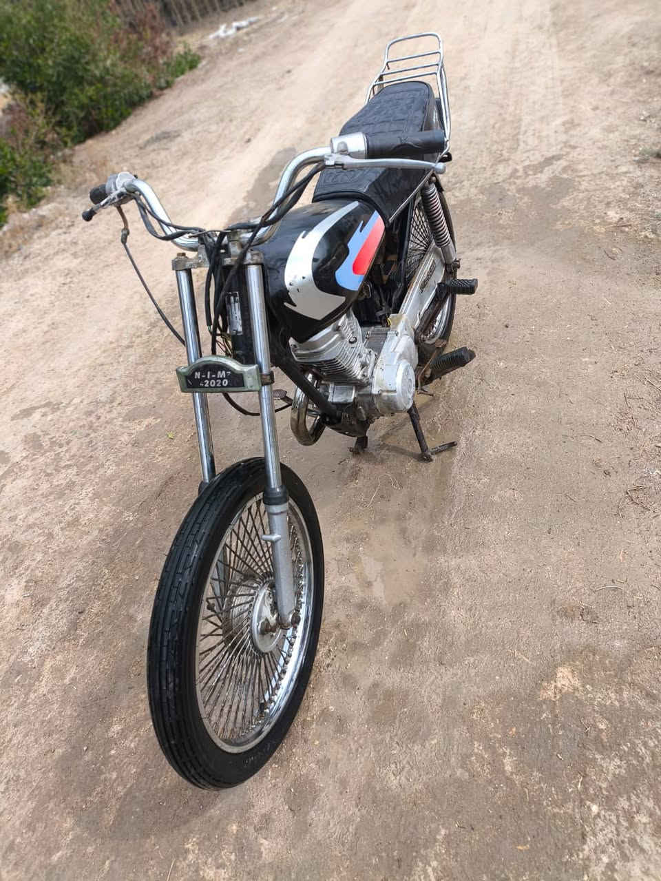 سلام عليكم شباب دراجه نامه وشاصي نامه موديل 2020دراجه شوف عينك اي نقص ما بيها طك هندر وطلع مفتوحن فقط ولفات سعر 450 وبيها مجال بصيط مكاني سوق الشيوخ كرمه حسن هذا رقمي ***********
