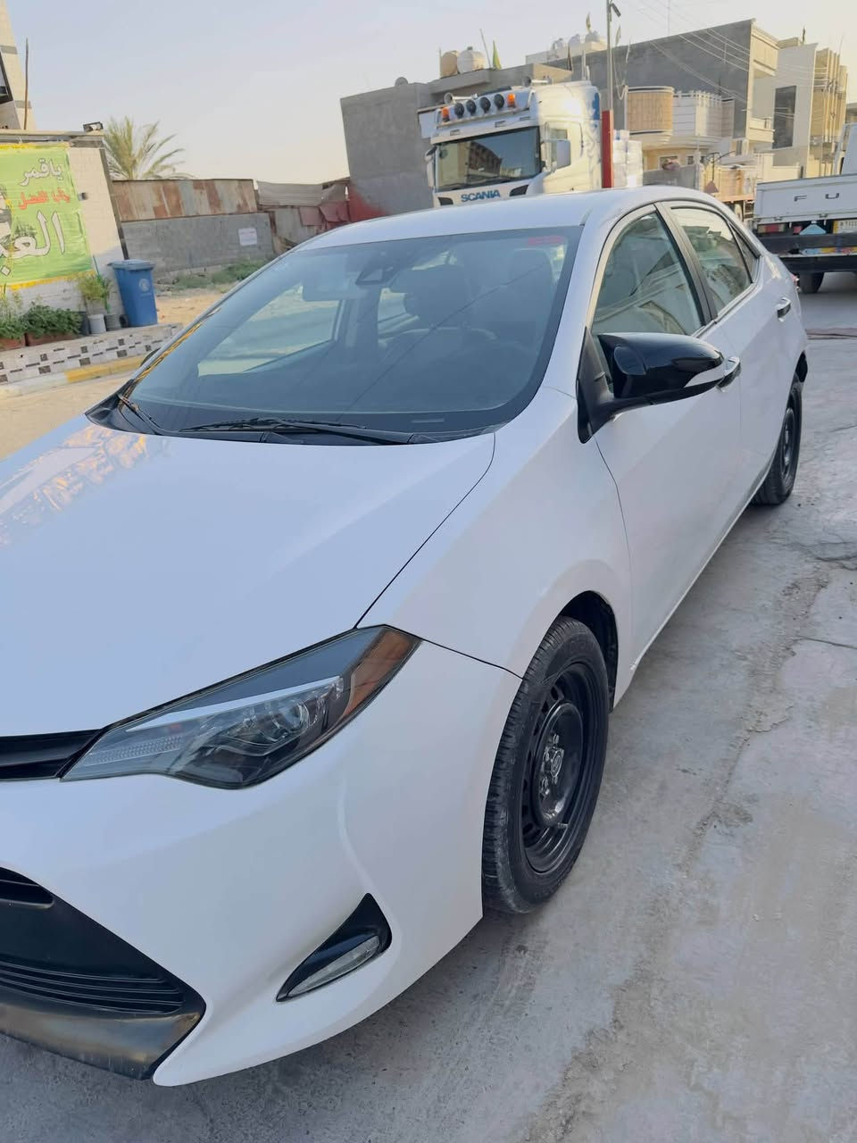 ***********
كورلا 2018امريكي حادثها جاملغ فقط. 
مكفوله سياره بسمي رقم بغداد تحويل مباشر 
سعرها 145$مكاني بغداد
