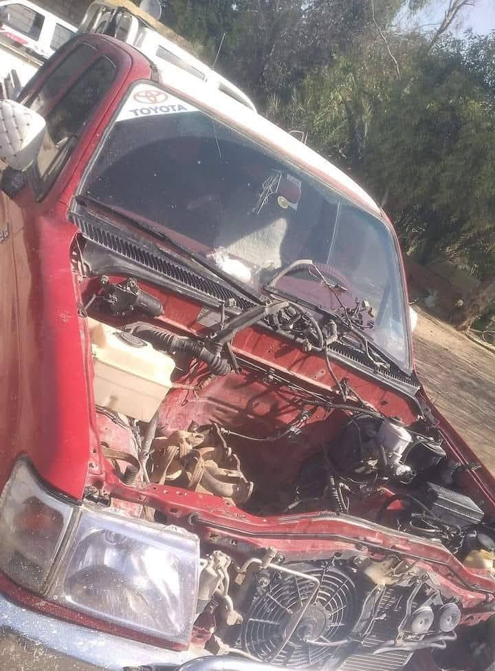 سلام عليكم يوجد لدينا تجفيت جميع سيارت ا بيك اب ويتوفر لدينه قطع غيار لجميع ال بيك اب ويتوفر لدينه محركات بيك اب وجميع كير بيك اب ويوجد تبديل الحديه ويوجد لدينه نضافه  المحركات 100%100 للستفسار التصال على الرقام لاتيه  *********** *********** العنوان البصراه الزبير
