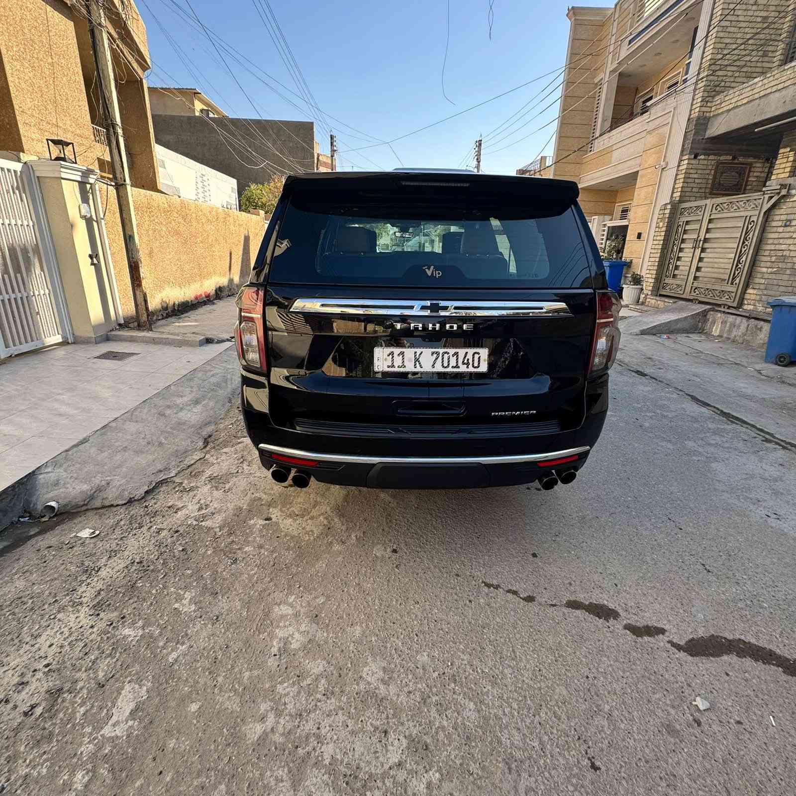 للبيع فقط تاهو برمير موديل 2022 ماشيه 88 الف كيلو متر خليجي بدون صبغ فقط رصعه في جامل امامي وخلفي 50 الف دولار يعني خمس دفاتر وبيه مجال قليل سياره كله دبل كود يعني الصبغ ثكنس عالي بغداد 
*********** واتساب
