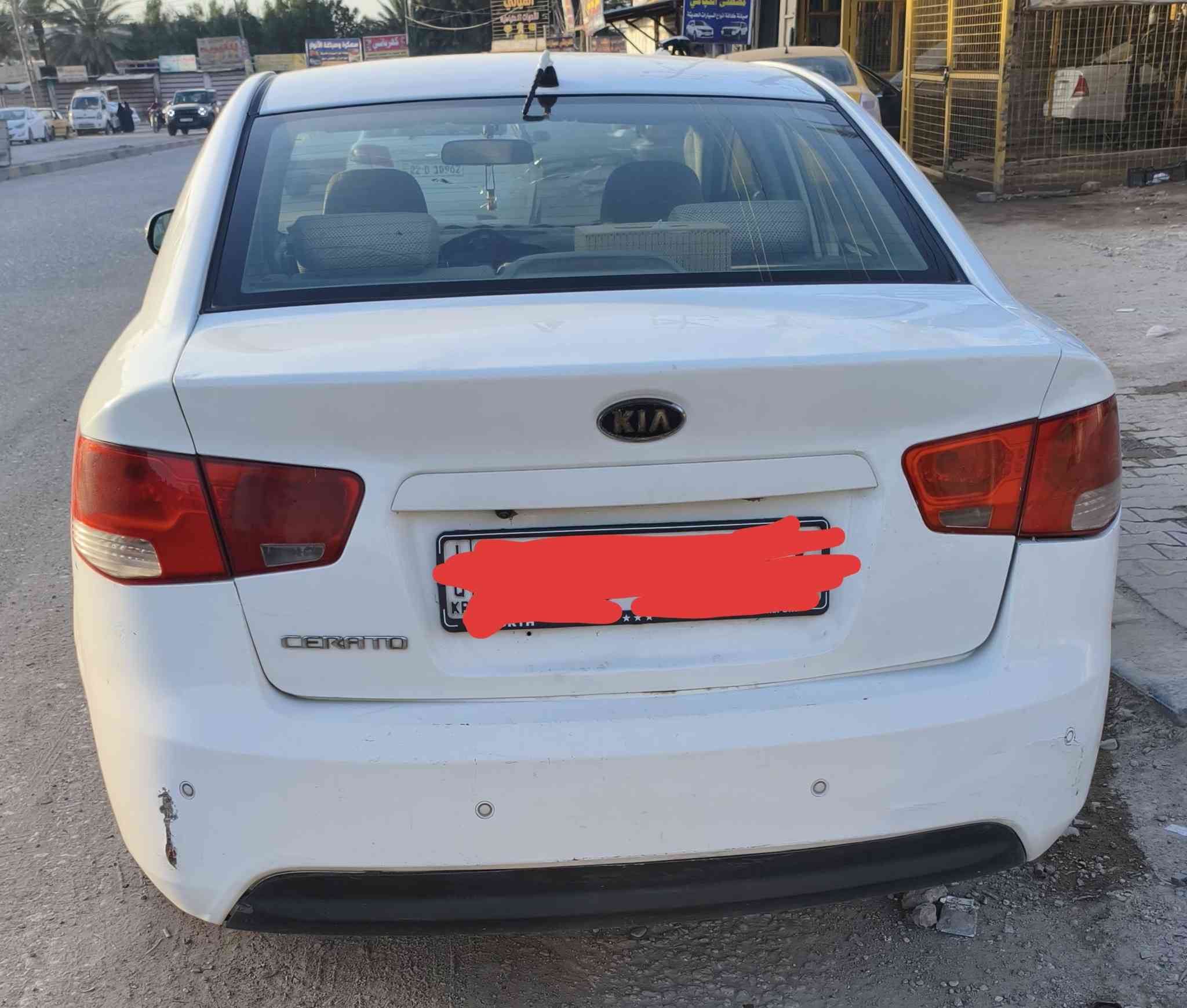 سيراتو 2012 رقم اربيل بيه اربع قطع ابيع حزام سعره 80وبيه مجال الاتصال *********** مكان النجف
