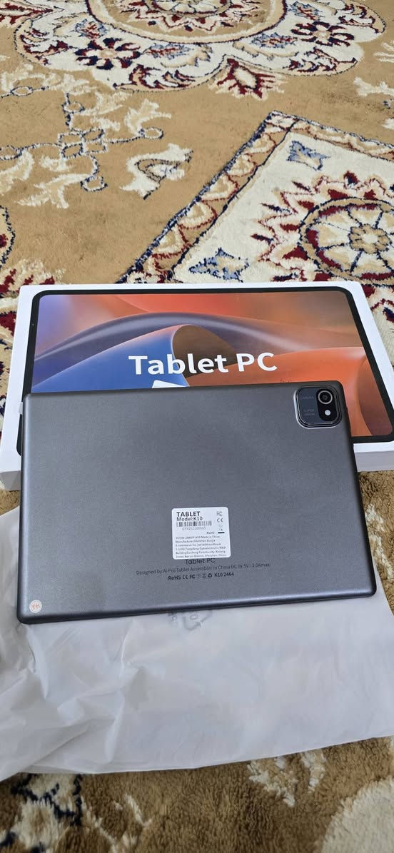 ⸻

📱 تابلت جديد للبيع
الحالة: جديد بالكارتونة ✅
ذاكرته: 64Gb
الاستخدام: دراسه او للاطفال

النوع: Tablet PC
شاشة كبيرة وكاميرا واضحة 👌
بطارية قوية وأداء ممتاز 🎮📺
يجي ويا شاحن وعلبته الأصلية 📦

💰 السعر: 100 والتوصيل مجاني


**إذا كنت صاحب هذا الإعلان وتريد حذفه لأي سبب، رجاءا أرسل رسالة إلى الدعم الفني**