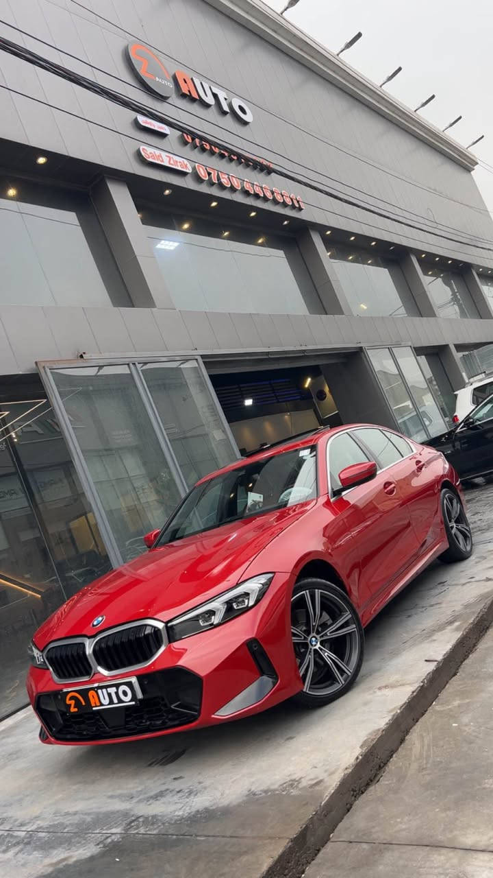 BMW 330i 2024 
سەیارەکە تەنها بۆنیتی بۆیاغە ژورێ هیچ هیچی نیە نوقتەشی نیە ١٨ هەزار رۆیە بەناوی خۆمە  مواسەفات فولە پێشو پشت کرایتە ئێم ناو قەیسی 
***********
*********** أربيل, العراق
