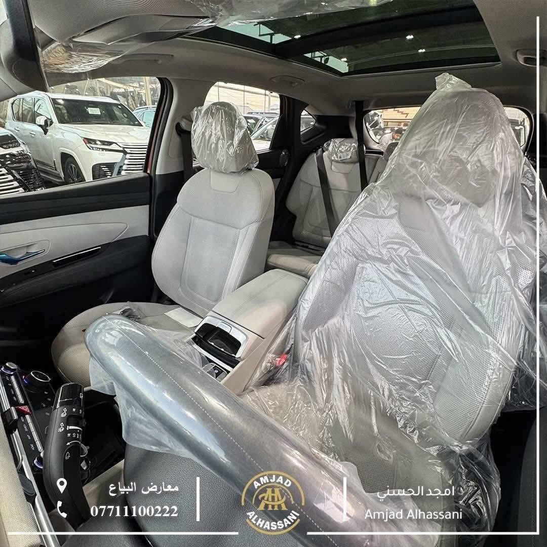 #امجد_الحسني_لتجارة_السيارات

‏HYUNDAI TUCSON 2026

➖ ضمان شركة هونداي الاولى ✔️

➖ تشغيل بصمة وتشغيل عن بُعد
➖ كراسي أمامية كهربائية
➖ جنطة كهربائية
➖ مانع اصطدام خلفي + رادار
➖ المراية تعتيم ذاتي
➖ ويل كب قياس 19
➖ حساسات أمامي وخلفي
➖ شاشة متصلة حديثة
➖ كاميرا 360  
➖ داخلية Black Piano فخمة
➖التحكمات الداخلية بجميع الأزرار لمس 
➖ شاحن تلفون واير ليس
 ➖تبريد مقاعد امامية

متوفرة جيمع الالوان القمارة الحديد والبانوراما 🔴
متوفرة حالياً للبيع نقداً فقط

📞 للاستفسار أكثر الاتصال على الرقم 
***********

ك

📍 بغداد – معارض البياع – الشارع الثاني
