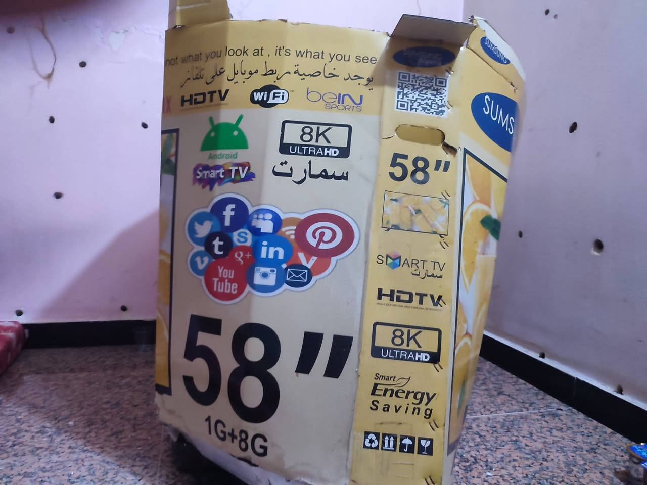 السلام عليكم شاشه سامسونك نظيفه جدا مستعمله قليل حجم 58 سمارت


**إذا كنت صاحب هذا الإعلان وتريد حذفه لأي سبب، رجاءا أرسل رسالة إلى الدعم الفني**