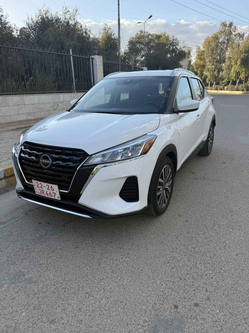 نيسان كيكس 
موديل ٢٠٢٤
مواصفات SV
بدون رقم كاتي
تترقم اربيل سليمانية دهوك
ماشية ٢٨ الف 
ضرر جاملغ وبنيد صبغ بدون شواصي شرط حتى الراديترات بلادية
رقم الشاصي مرفق مع الصور
ايرباك فقط استيرن ومرجع بلادي مال غير سيارة
مكان السيارة كركوك
للاستفسار خاص موجود او اتصال على
 
***********
