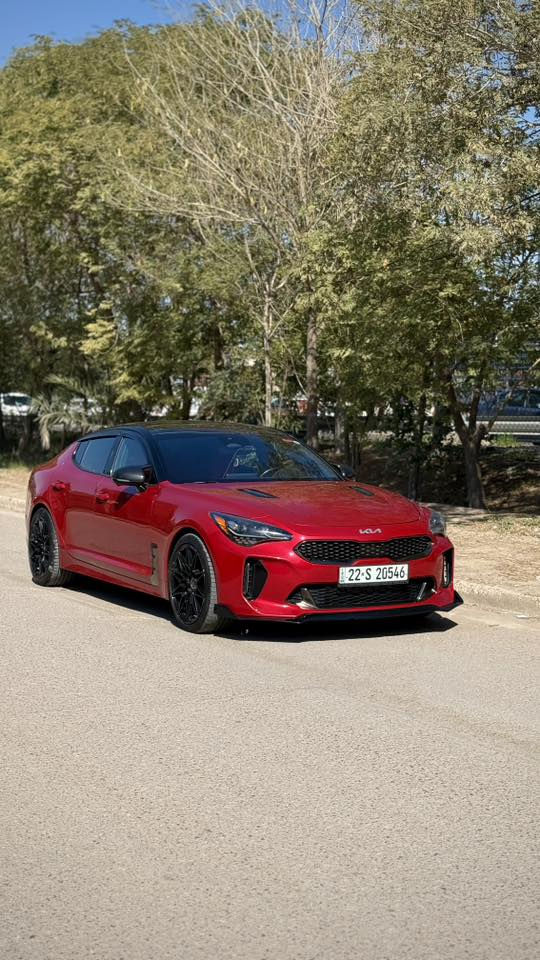 ارخص كيا ستنكر للبيع  
بسعر ١٩٠ قفل 
بمواصفات gt2
موديل ٢٣
رقم اربيل باسمي ترقيم جديد هزة جديدة
   GT2 فول مواصفات 
فور ويل 
وتكدر تفصلها تسويها تو ويل 
محرك 6 سلندر تون توربو
حادث قطع اثنين قطعه صبغ وقطعه تبديل بدون شاصي بدون لغد
ايرباك ستيرن ودشبول فقط 
وراجع سستم 
داخل احمر
شوت رياضيه 
تفاصيل اكثر راسلني على الوتساب *********** 
ماشية ٢٢ الف كيلو 
مكانها بغداد
