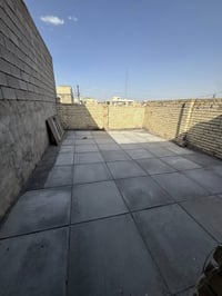 بيت مساحه 100متر طابق واحد كامل اي نقص مابي  كاع ابو رشاد للستفسار 077...