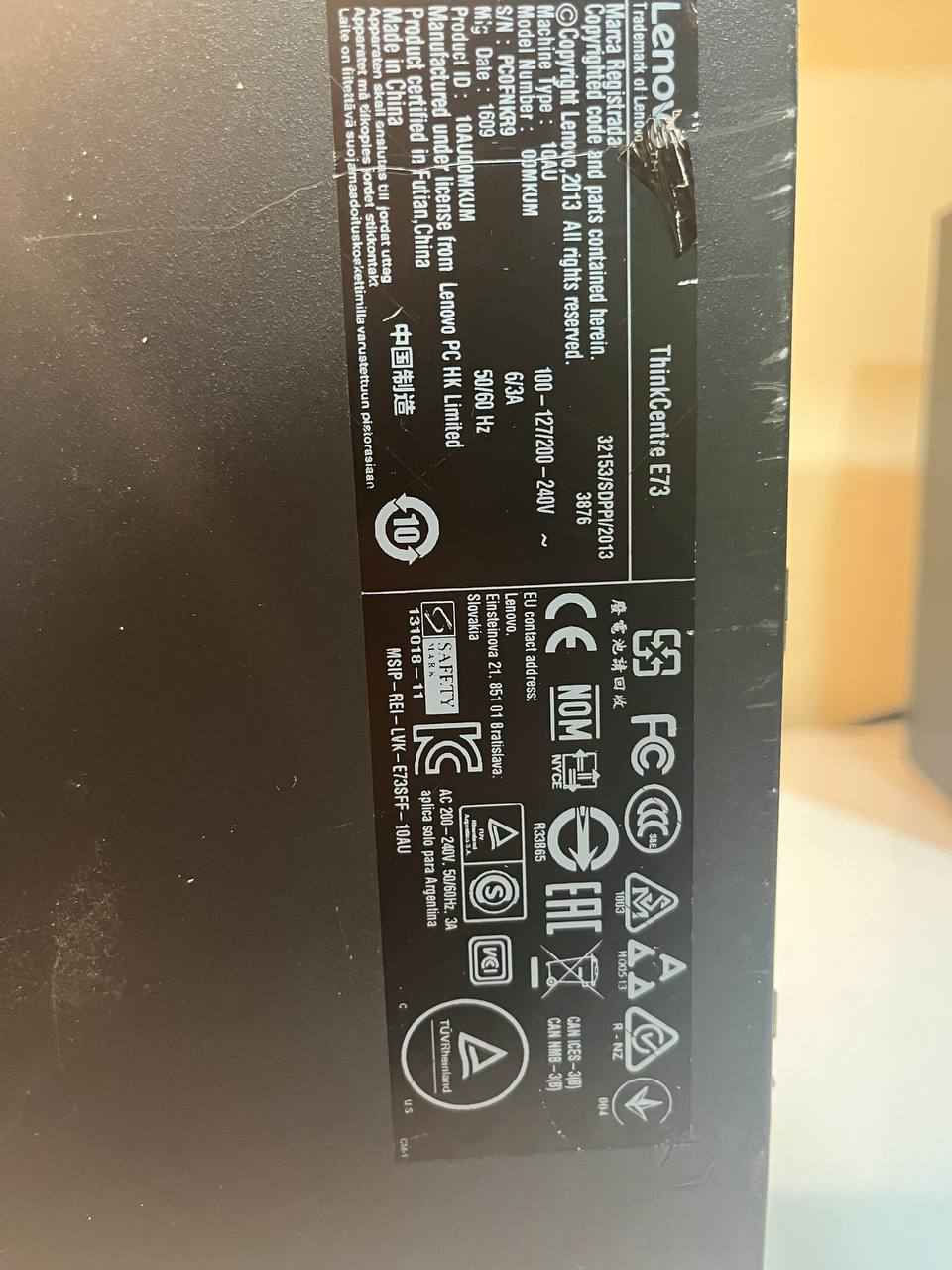 حاسبة لينوفو نضيفة جدا، ينفع للدراسة والتصفح والعمل المكتبي.

المعالج i3 4170 
كرت شاشة داخي Intel HD Graphics 4400
تخزين 128 ssd (جديد)
رام 8gb 1600mhz ddr3 (جديد)
نظام وندوز 10

يوجد ايضا شاشة تنباع وحد Asus 24inch 60hz

السعر 85 الف ومكاني كربلاء حي النقيب ويوجد توصيل.
للتواصل *********** كربلاء, العراق
