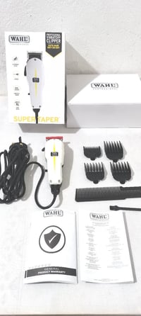 ماكينة حلاقة WAHL SUPER TAPER  صناعة أمريكية 🇺🇸 جديده غير مستعملة   وا...