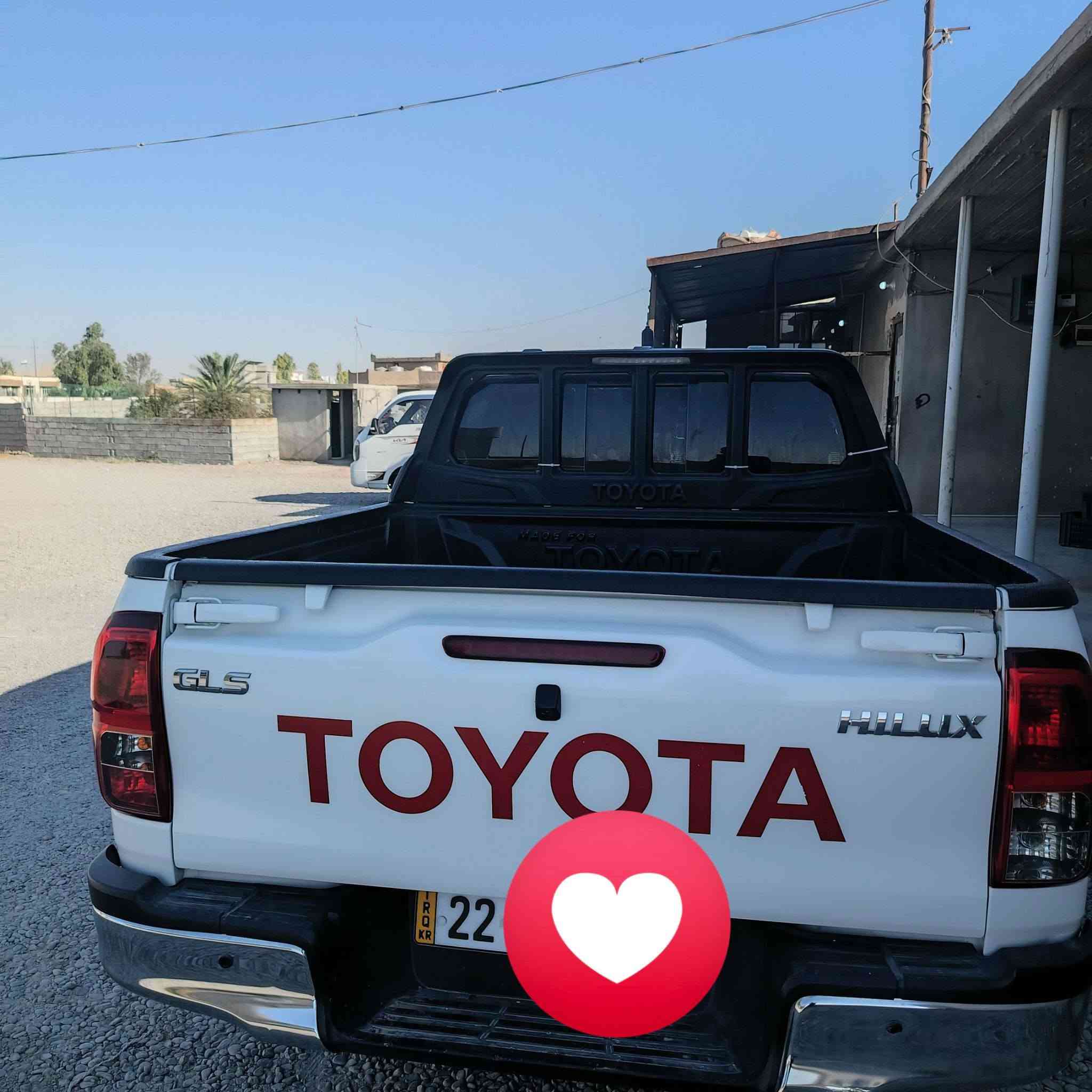 #للبيع هايلوكس موديل 2021 سعودي مكفوله كفاله عامه اتوماتيك رقم أربيل جديد لل٣٠ بسمي دفتر بنزين السيارة احلى من الصورة 
مكان الحويجه للإستفسار أكثر إتصال لـ ***********

