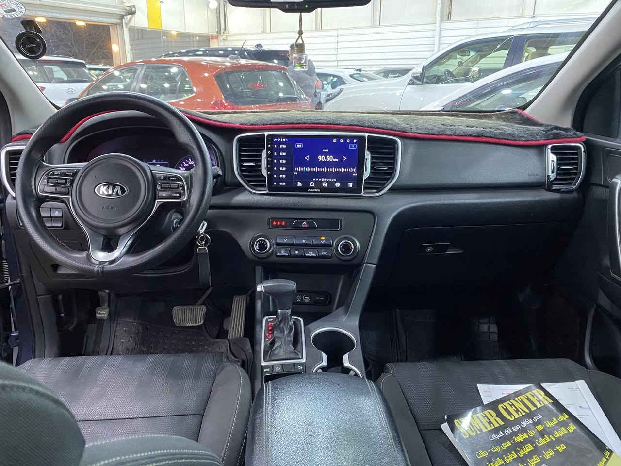 كيا سبورتج خليجي موديل 2018 رقم اربيل بيها قطعتين صبغ بدون تبديل وشوية بارد مكينة 2000 دوش كير محرك كفالة ماشية 198 الف السونار مرفق بالمنشور  مكان السيارة بغداد الكريعات. السعر 157$
***********
